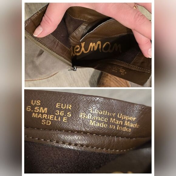 Sam Edelman Marielle Ankle Boots In grey suede 6.5 - Picture 7 of 8